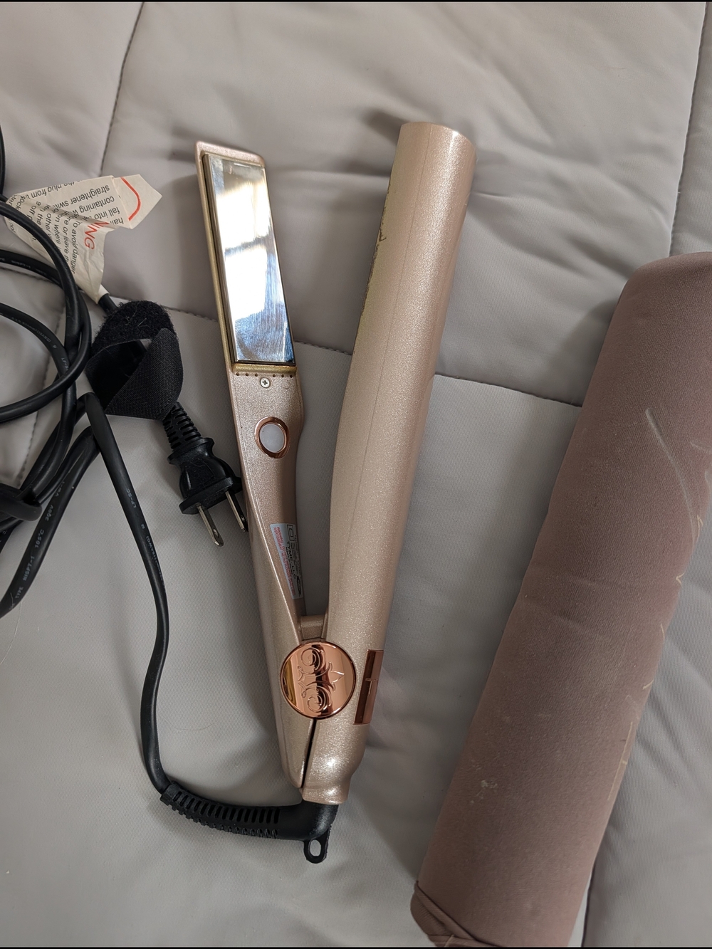 TYME Rose Gold Hair Straightener